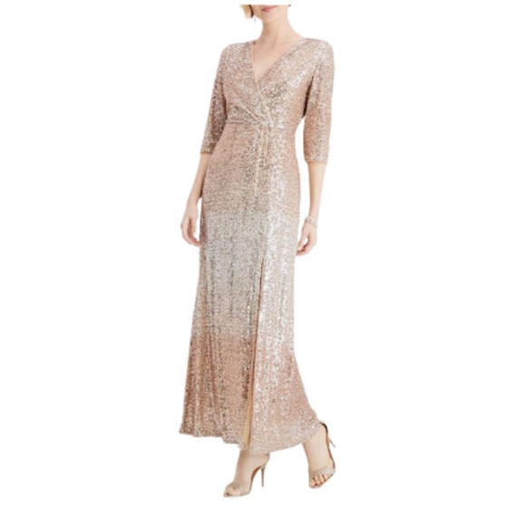R&M Richards Dresses & Skirts - R&M Richards Sequined Formal Maxi Dress Gown
